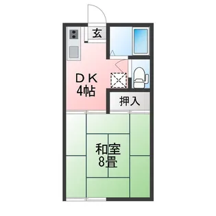 AKATSUKI maison 垂水【2階】の間取り