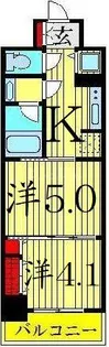 日神デュオステージ本所吾妻橋【6階】の間取り