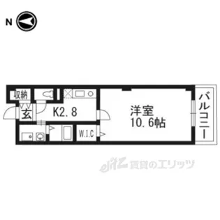 ボヌール【1階】の間取り