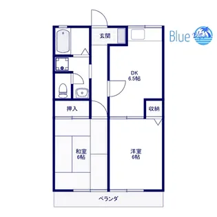 ソフィア湘南【2階】の間取り