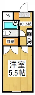 一ツ橋リビング【1階】の間取り
