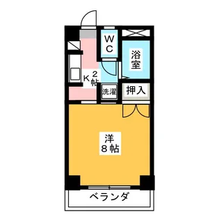エトワールスワ【1階】の間取り