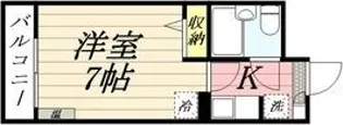 メゾン・ド・北円山【13階】の間取り