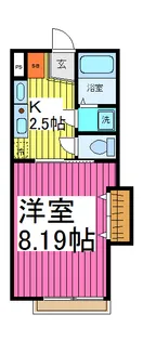 プライムハイツ【1階】の間取り
