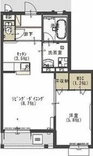 M.グラード【3階】の間取り