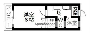 ピアモトマチ【3階】の間取り