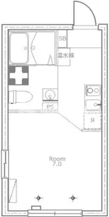 たすきCRASSO都立大学【2階】の間取り
