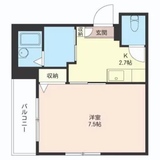 壱番館【2階】の間取り