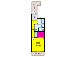 FAPART岸田堂【2階】の間取り
