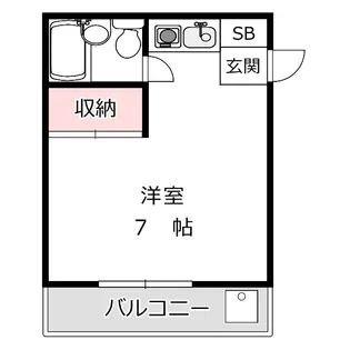 サンセイビル【3階】の間取り
