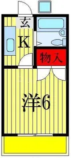 ビー・シーム【2階】の間取り