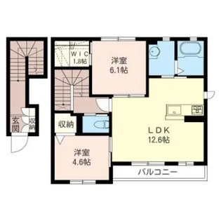 ShaMaison フロレスタ【2階】の間取り