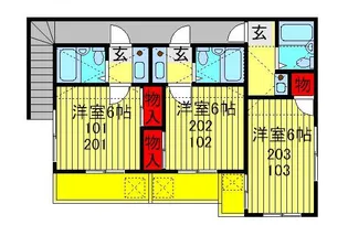 アネシス柏I【1階】の間取り