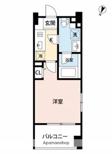 マイナビSTAYグレイス築地【3階】の間取り