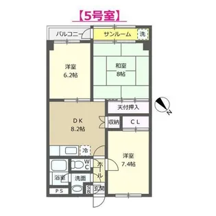 グランドメゾン【1階】の間取り