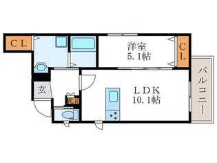 Danke Court【3階】の間取り