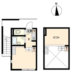 カリーノフォンターナ2【2階】の間取り