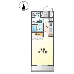 フリーダム【2階】の間取り