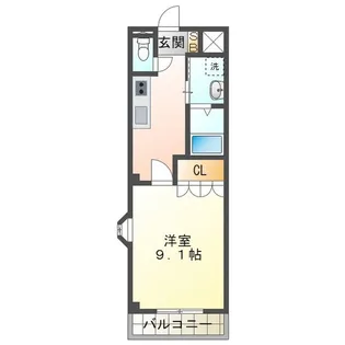 M・メゾン【2階】の間取り