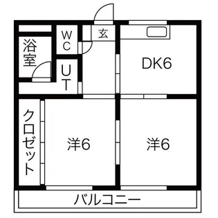 辻ハイム【3階】の間取り