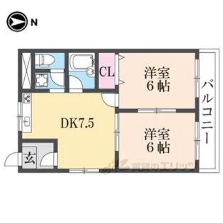 レオハイム春日山【3階】の間取り