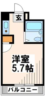 アネックス府中第2【2階】の間取り