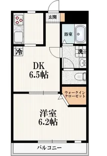 エース桜台【1階】の間取り