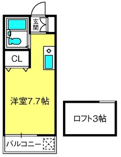 アイリスIV【1階】の間取り