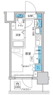 キャンパスヴィレッジ要町【4階】の間取り