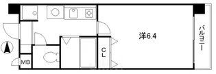 グランドパレス御池衣棚【4階】の間取り