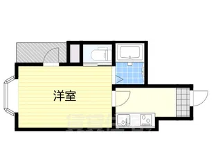 マーキュリー東住吉B棟【2階】の間取り