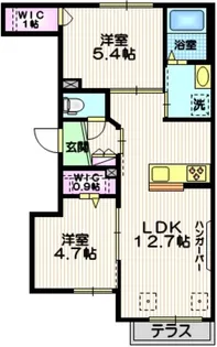 Maison ailes(メゾンエール)【1階】の間取り