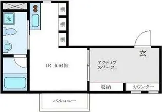 えんぷらす滝野川【2階】の間取り