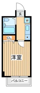 ハイネス藤【2階】の間取り
