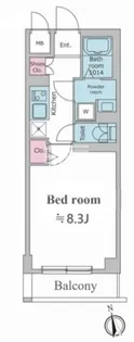 レオーネ方南町【1階】の間取り