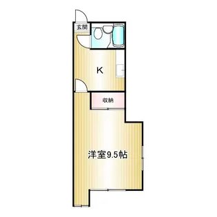 希望荘【2階】の間取り