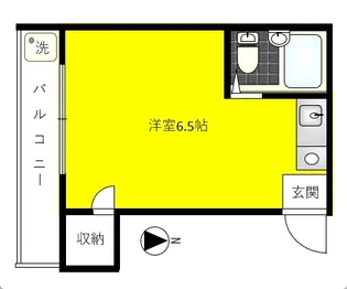 コーポ若草【2階】の間取り