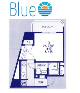 マイライフレジデンス金沢八景【5階】の間取り
