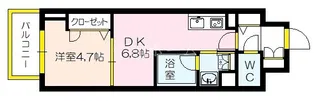 プラシーデンス本町【7階】の間取り