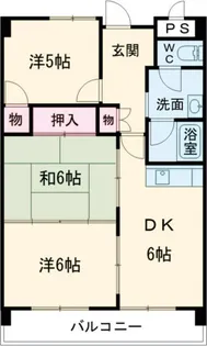 グリーンコートヒロII【1階】の間取り