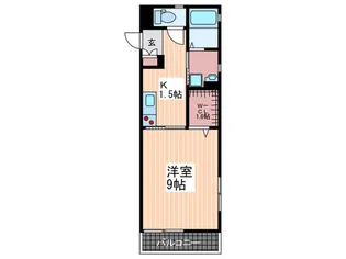 ヴィラ-ジュ駅前【3階】の間取り