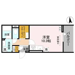 ソラーナ宿郷【3階】の間取り