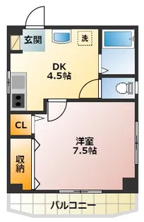 クレールときわ【3階】の間取り