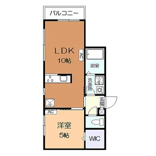 ウィステリア【2階】の間取り