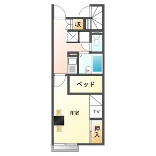 ウィル【2階】の間取り