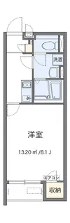 レオネクスト東たつみII【1階】の間取り