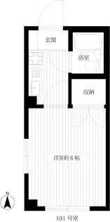 メゾン藤田【1階】の間取り