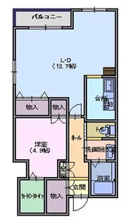 イマジンビル【2階】の間取り