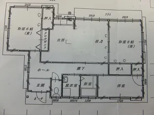 鹿児島県鹿児島市田上5【一戸建】の間取り