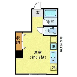 片平ブラボン【2階】の間取り